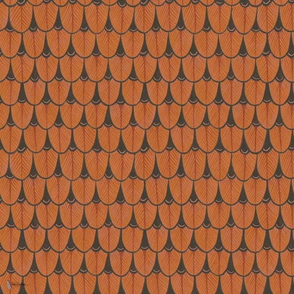 Narina behang in Burnt Orange van Cole & Son