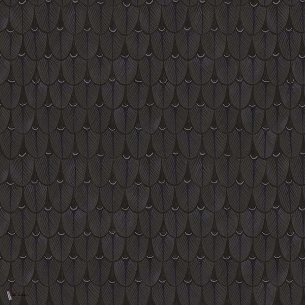 Narina behang in Charcoal van Cole & Son