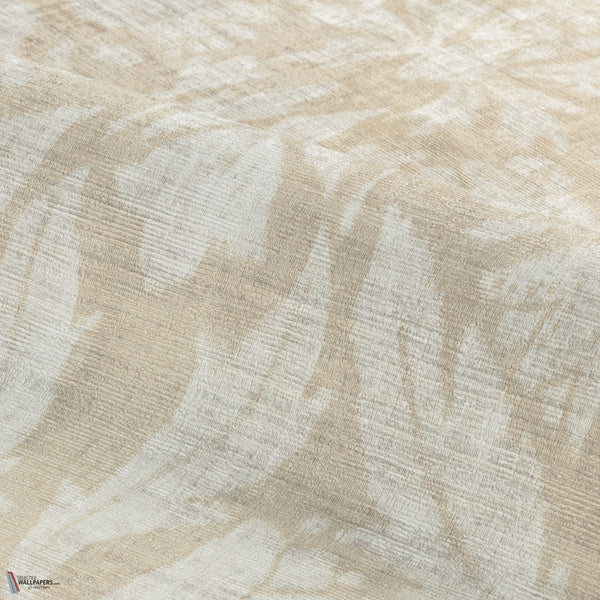 Neria wallpaper in Grège by Casamance