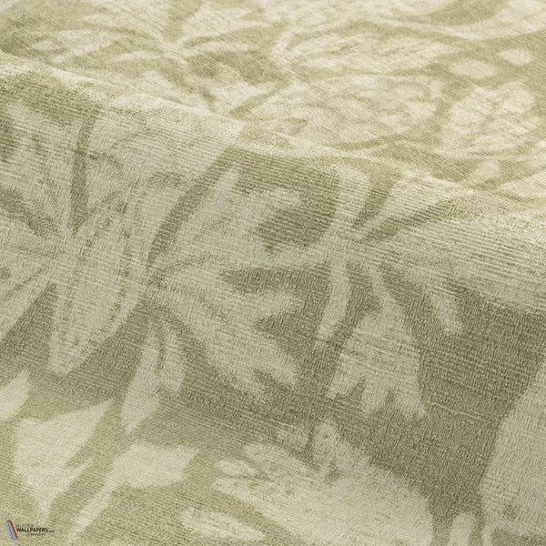 Neria wallpaper in Vert Amande by Casamance