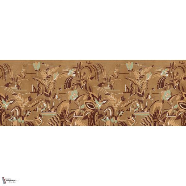 Normandie behang in Honey van Iksel