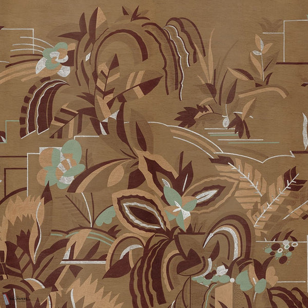 Normandie behang van Iksel — Caramel, detail