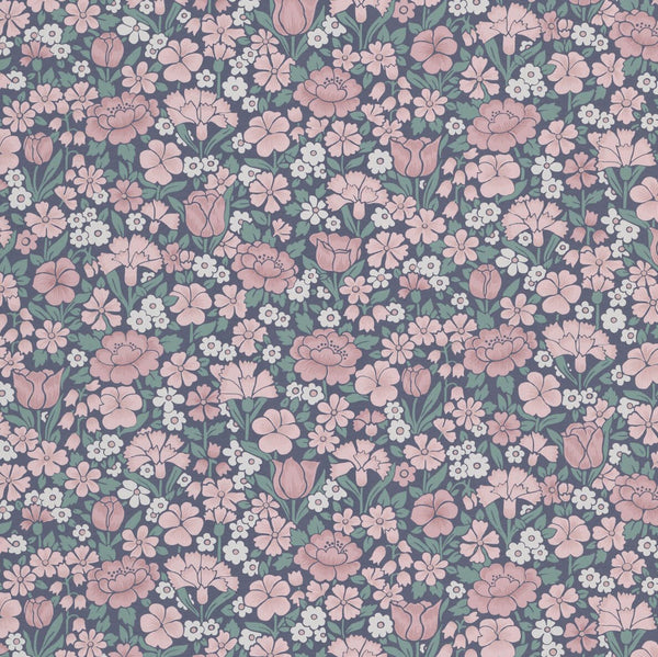 Spring Flowers behang-behang-Little Greene-Juniper-Rol-Selected Wallpapers & Interiors