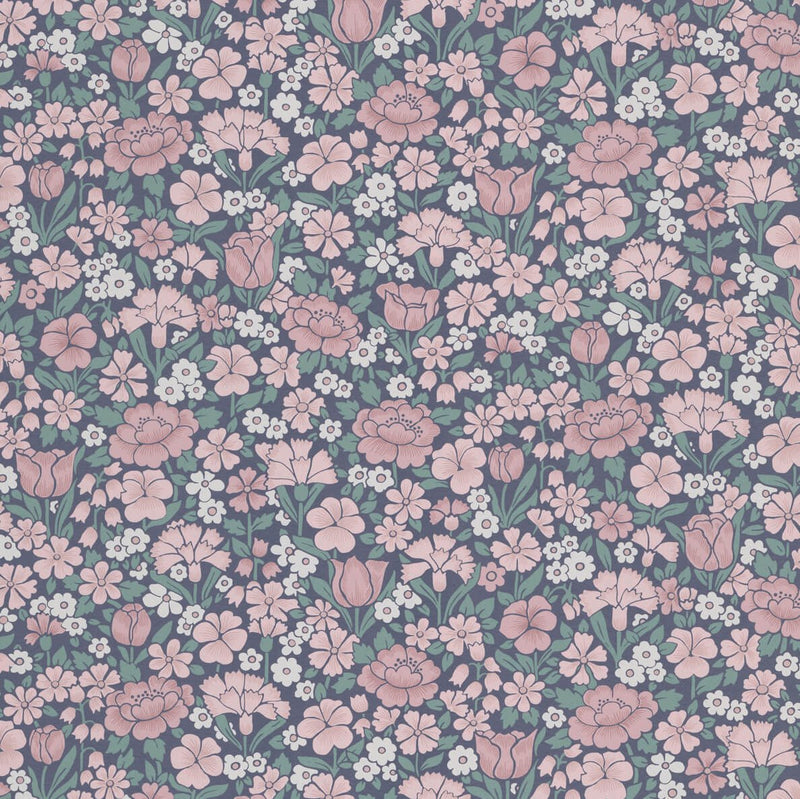 Spring Flowers papier peint en Juniper de Little Greene