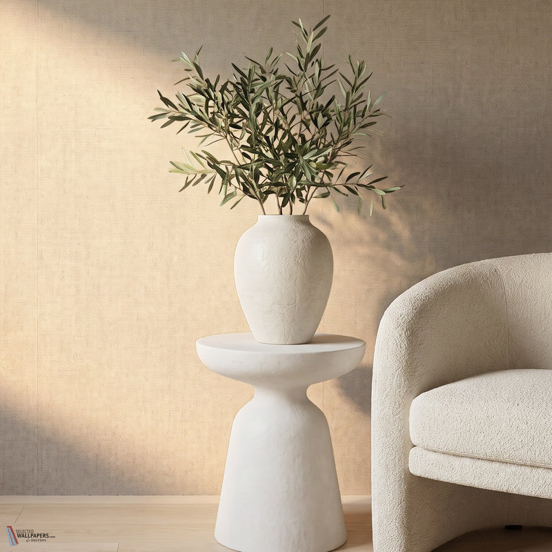Oatmeal Coffee wallpaper in Oatmeal Coffee by Greenland — interior