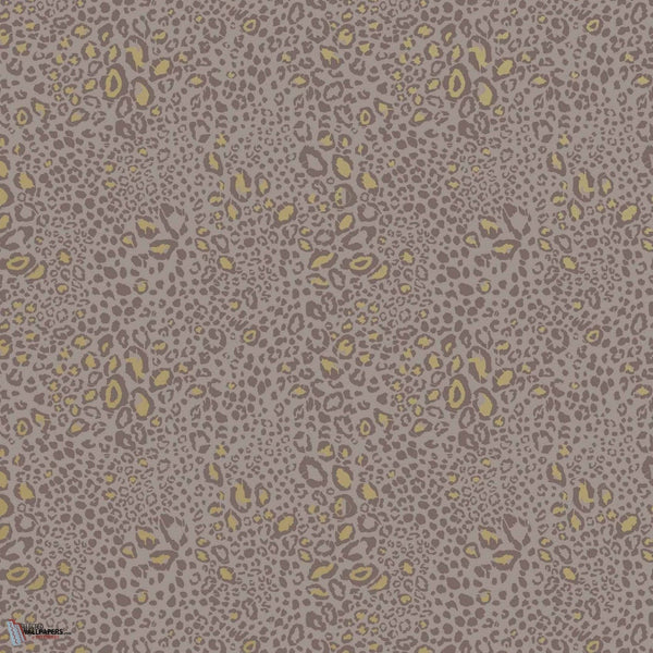 Ocelot behang in Bespoke Gold van Farrow & Ball