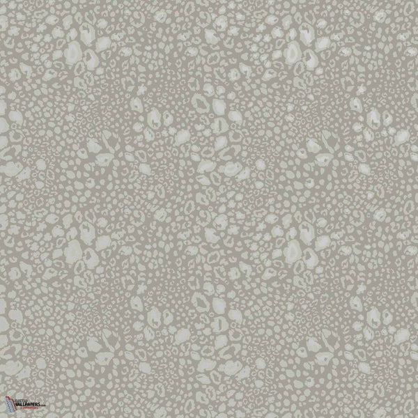 Ocelot behang in Bespoke Silver van Farrow & Ball