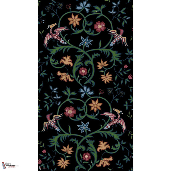 Antwerp Damask behang-Coordonné-Selected Wallpapers-Interiors