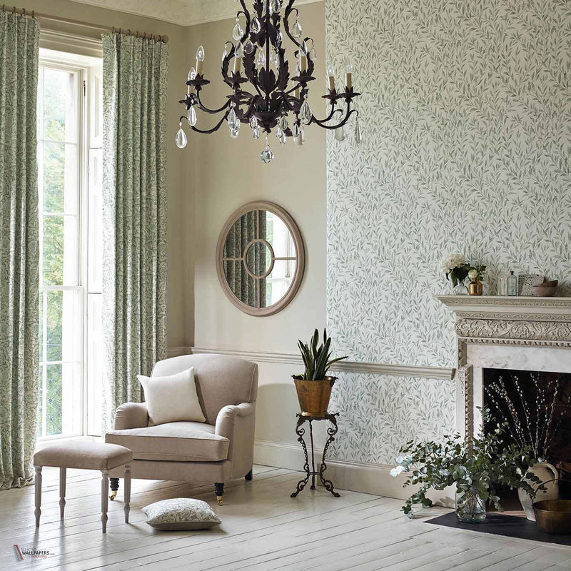 Osier papier peint de Sanderson