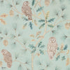 Owlswick wallpaper in Blue van Sanderson
