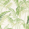 Palm House wallpaper in Green van Sanderson