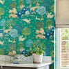 Pamir Garden behang van Sanderson