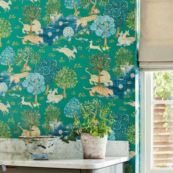 Pamir Garden behang van Sanderson