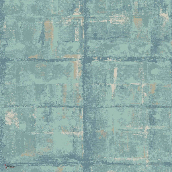 Patina wallpaper in Seafoam van 1838 wallcoverings