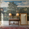 Patinir Landscape behang van Iksel — sfeerbeeld in een klassiek interieur
