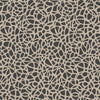 Pebble wallpaper in Jet van 1838 wallcoverings