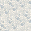 Peony behang in Lulworth Blue van Farrow & Ball