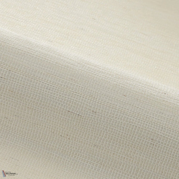 Nikki papier peint en Blanc de Pierre Frey détail