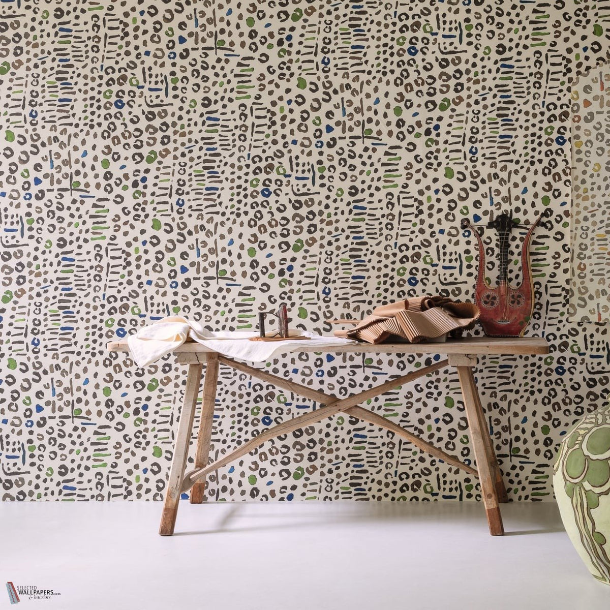 Savane wallpaper by Pierre Frey sfeerbeeld