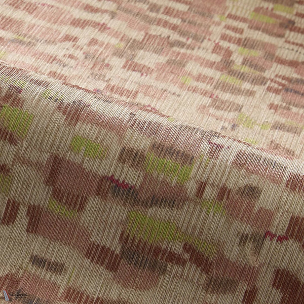 Waterford behang in Marmelade van Pierre Frey detail