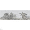 Pillement's Italy papel pintado en Grey Tones de Iksel