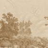 Pillement's Italy papel pintado de Iksel — Sepia Tones, detail