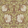 Pimpernel wallpaper in Brick/Olive van Morris & Co