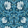 Pimpernel wallpaper in Midnight/Opal van Morris & Co