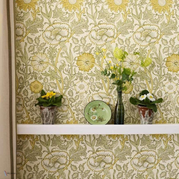 Pink & Rose wallpaper van Morris & Co