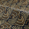 Piquey wallpaper in Noir Mordore by Casamance