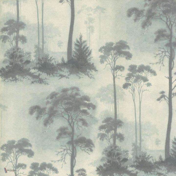 Prior Park wallpaper in Duck Egg van 1838 wallcoverings