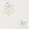 Protea Flower wallpaper in China Blue van Sanderson