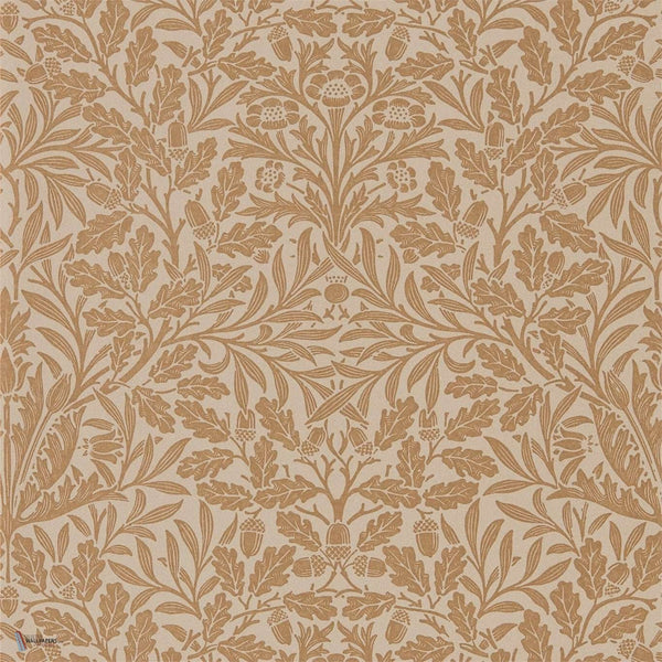 Pure Acorn wallpaper in Gilver/Copper van Morris & Co