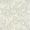 Pure Bachelor's Button behang in Grey Blue van Morris & Co