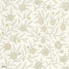 Pure Fruit behang in Poppy/Grey van Morris & Co