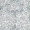 Pure Honeysuckle & Tulip wallpaper in Cloud Grey van Morris & Co