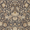 Pure Lodden wallpaper in Charcoal/Gold van Morris & Co