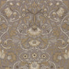 Pure Lodden wallpaper in Taupe/Gold van Morris & Co