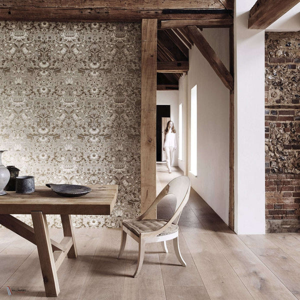 Pure Lodden wallpaper van Morris & Co