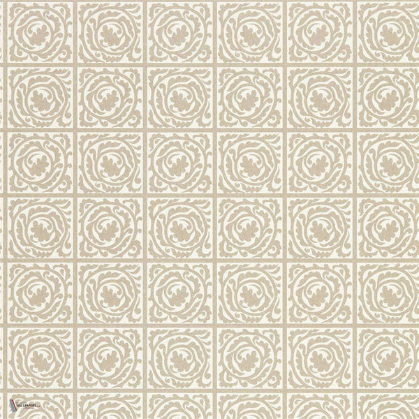 Pure Scroll behang in Scroll Gilver van Morris & Co