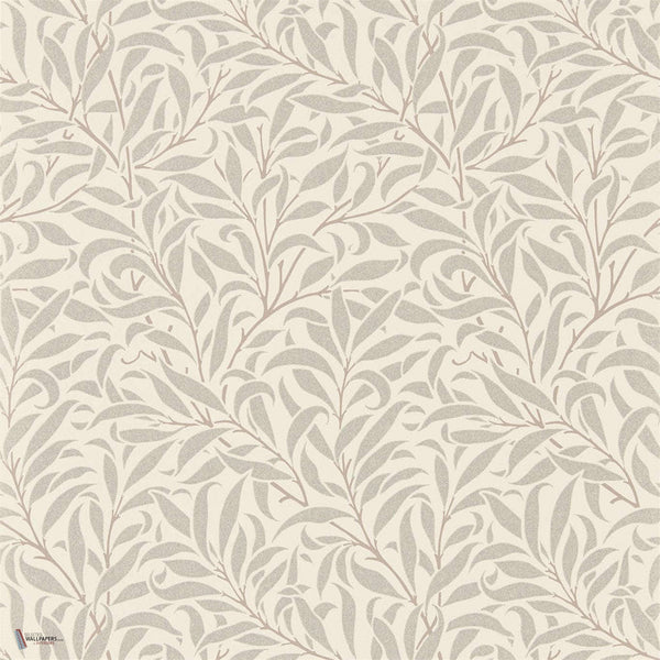 Pure Willow Bough wallpaper in Ecru/Silver van Morris & Co