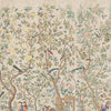 Qianlong Garden behang van Iksel — Crackled Beige, detail