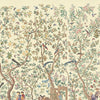 Qianlong Garden behang van Iksel — Ivory, detail