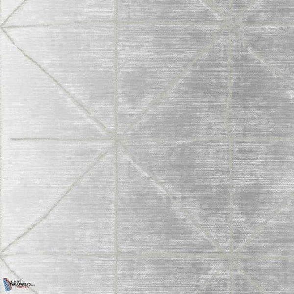 Quantum behang in Steel van Texam