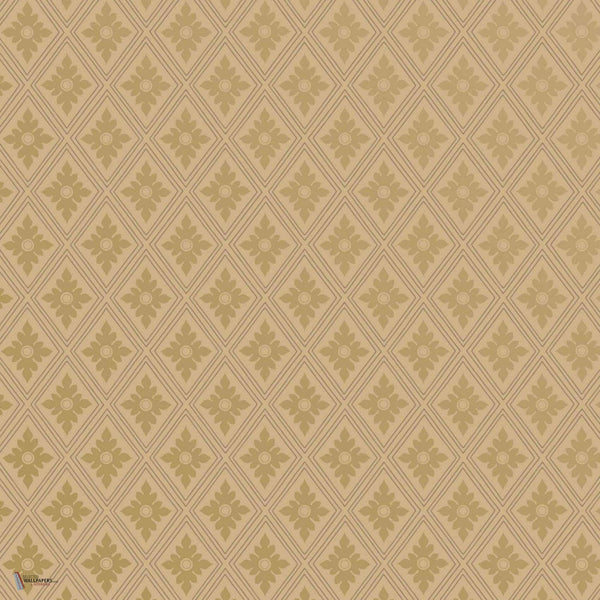 Ranelagh behang in Bespoke Gold van Farrow & Ball