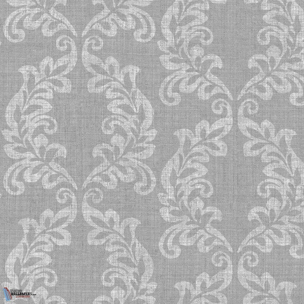 Reef Damask behang in Birch van Texam