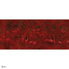 The Flame wallpaper in Red van Daisy James — volledig ontwerp