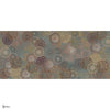 The Rhythm wallpaper in Petrol van Daisy James — volledig ontwerp