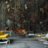 The Sumerian wallpaper in Black van Daisy James — interieur