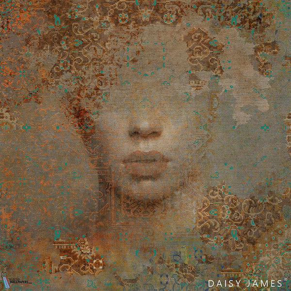 The Empress behang-behang-Daisy James-Original-Vinyl-M2-Selected Wallpapers & Interiors